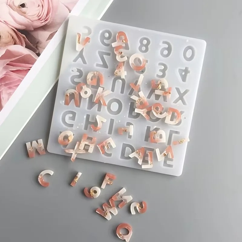 Small 26 Capital Letters Resin - Resin Art Alphabet recension och pris