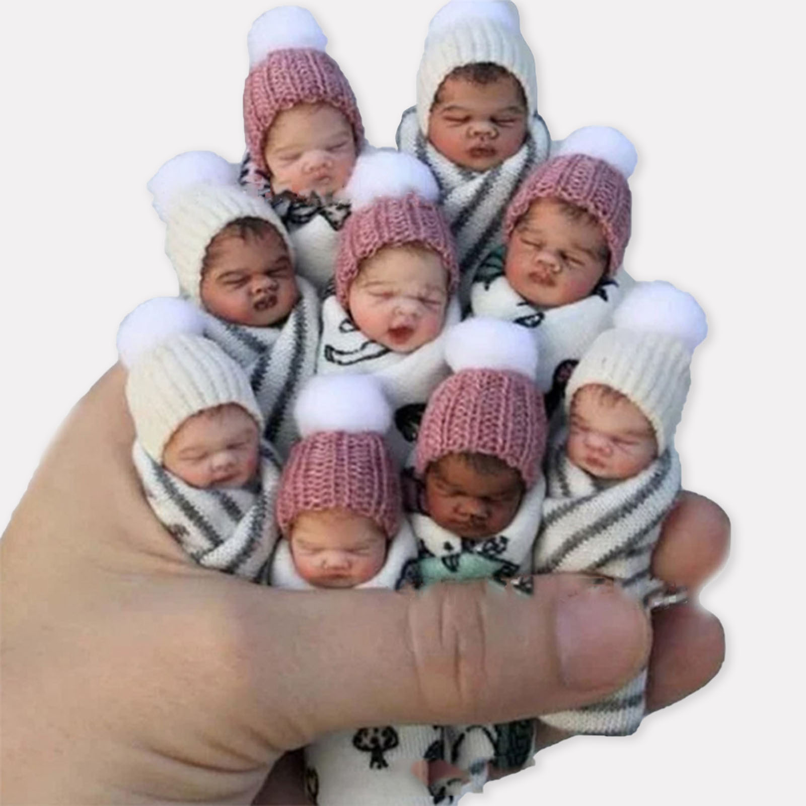 Reborn Baby Dolls 7cm Long Min - Resin Art Baby recension och pris